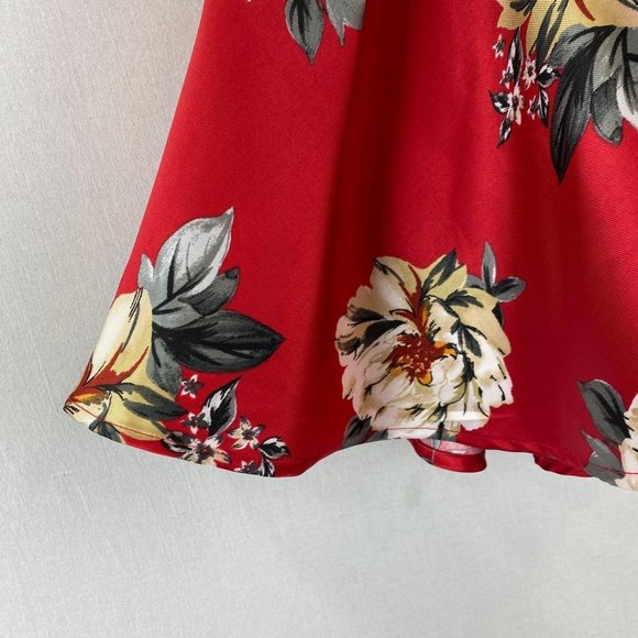 CITY STUDIO Macy's Red Skirt NWT - Picture 2 of 8